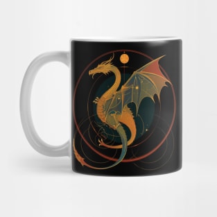 Mighty Dragon - Awe-Inspiring Fantasy Design Mug